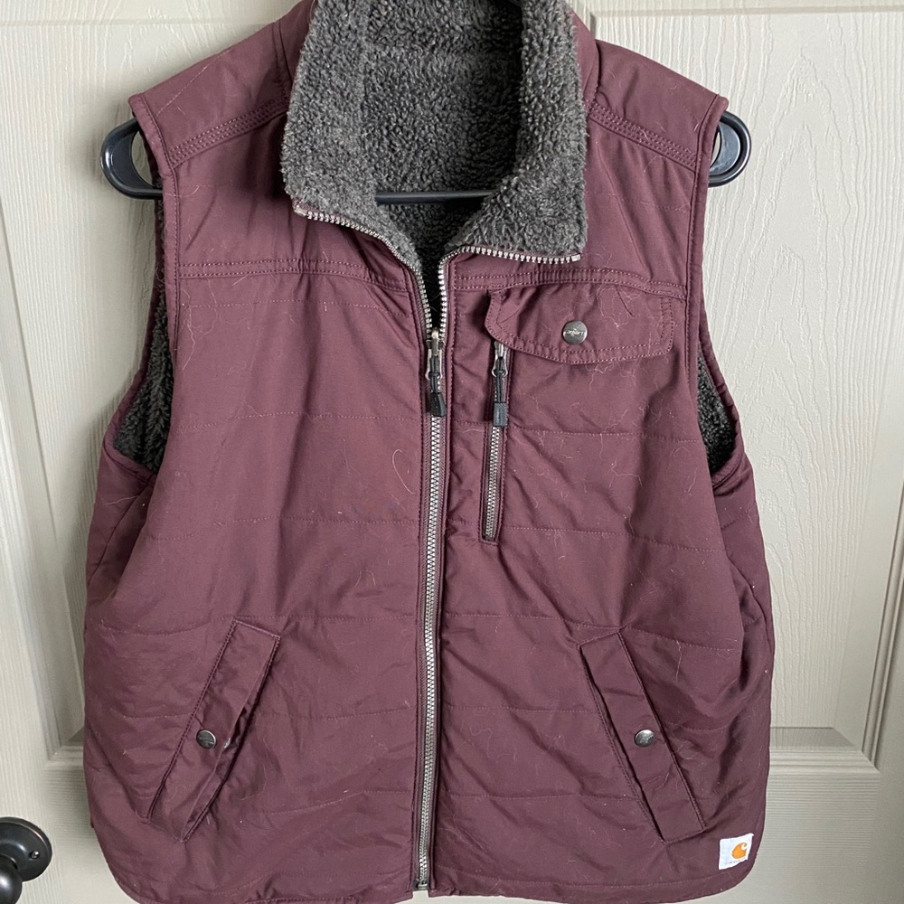 COPY - Carhartt Rain Defender Purple Vest